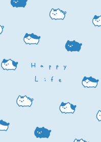 胖胖貓 / aqua blue