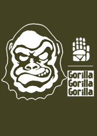 ゴリラ-Gorilla-Dark-