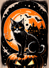 halloween cat 3f9684