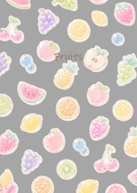 Puffy fruits black JP