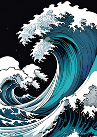 Mountain, Sea, and Moonlit Night 6C4503