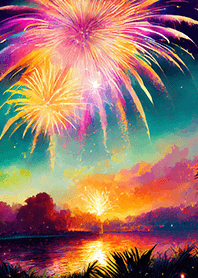 Beautiful Fireworks Theme#252
