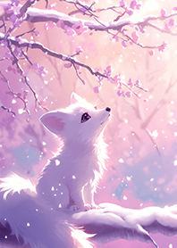 欣賞花兒の小雪狐❤️