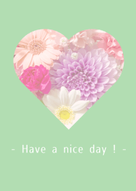 Flowers and hearts. Colorful -10-