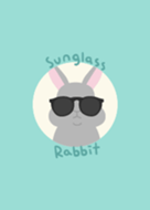 戴著太陽眼鏡的兔