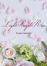 Light purple rose theme
