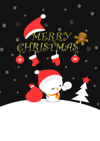 Christmas day at night