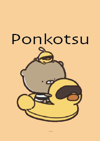 Orange : Summer bear Ponkotsu 4