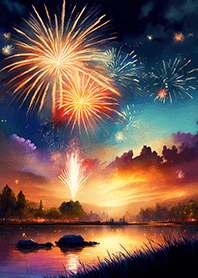 Beautiful Fireworks Theme#339