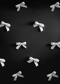 ミニマルリボン[モノクローム]