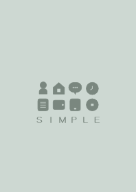 SIMPLE(beige green)V.676b