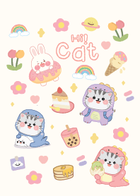 Hi! little cat : minimal :D