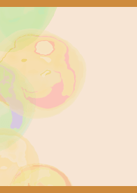 Warm watercolor04 on brown