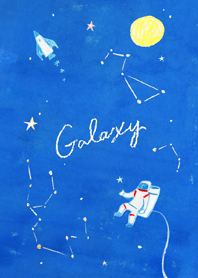 Hand-painted the universe