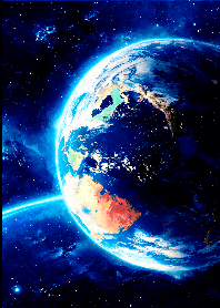 Earth and stars