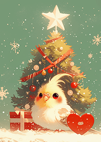 聖誕節の玄鳳鸚鵡❤️