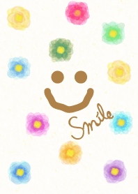 Adult watercolor flora - smile-