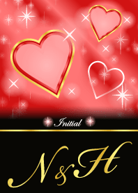 N&H -Initial-Love forecast-Red Heart