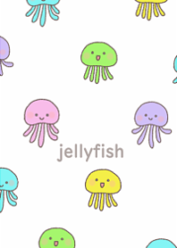 Colorful and cute jellyfish6.