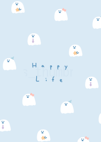 .可愛鬼. aqua white.