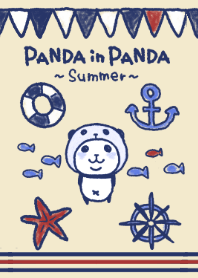 Panda in panda (summer)