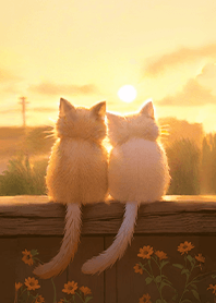 Valentine-cats on the roof 5.3