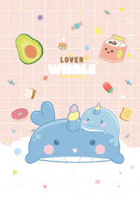 Whale Unicorn Kawaii Cutie Sweet