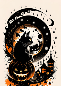 halloween cat e139dF