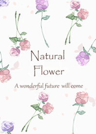 Flowers Painted with Watercolors4.