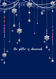 the glitter of diamonds