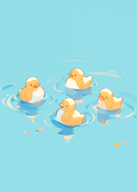 Duck in water