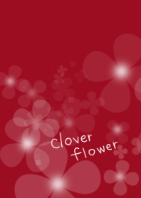 clover♡flower♡ワインレッドver.