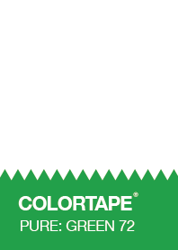 COLORTAPE II PURE-COLOR GREEN NO.72