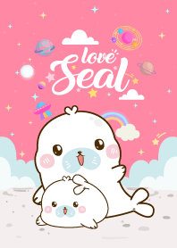Cute Seal Lover Cute Pink
