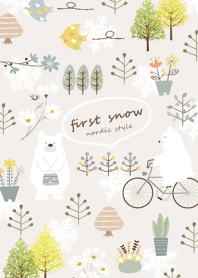 brown First snow nordic style 03_2