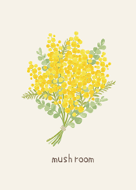 北欧・ミモザブーケ