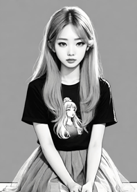 Sweet quiet girl - nice day 21BcE2