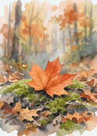 stampAI-autumn forest-sNLzau