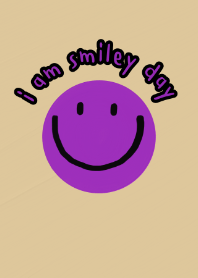 i am smiley day_purple
