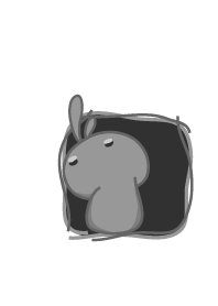 rabbit staring-108