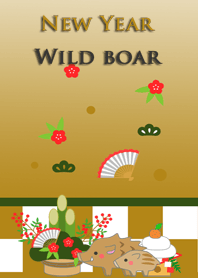 New Year<Wild boar>