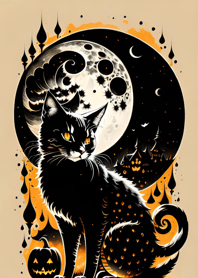 halloween cat 051017