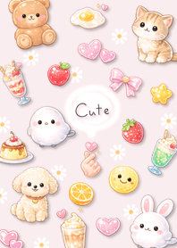 สวนขนมหวานแสนสวย (สีชมพู)