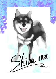 Shiba Inu-Wisteria-