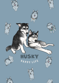 husky2 / pale blue