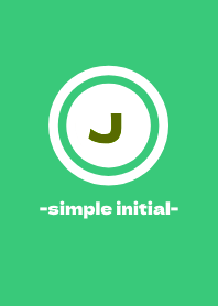simple initial-J- THEME 17