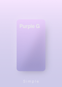 simple and basic PurpleG japanese