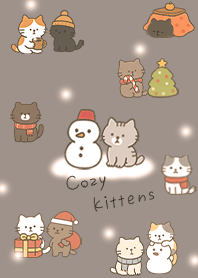 brown A cozy winter kitten's day 02_2