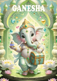 Ganesha: Rich and wealthy,