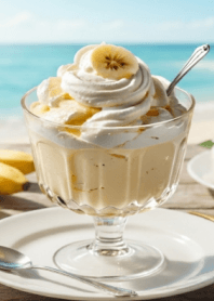 BANANA ICE CREAM & SUMMER SEA